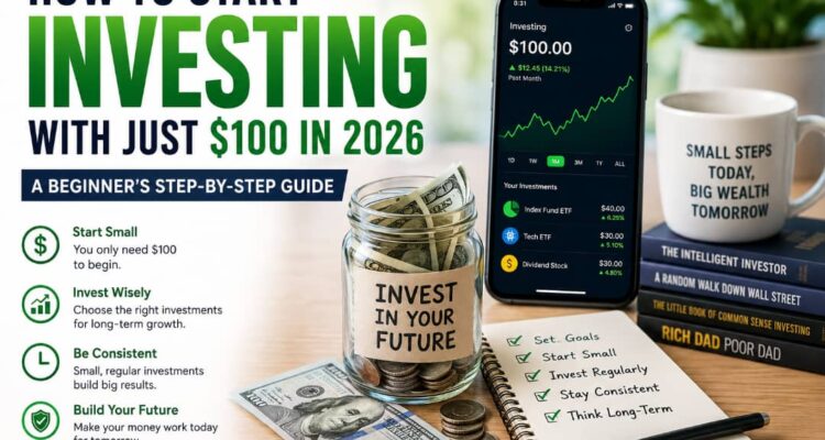 How to Start Investing with Just $100 in 2026: A Beginner's Step-by-Step Guide