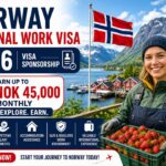 Norway Seasonal Work Visa 2026: Earn Up to NOK 45,000 Monthly With Visa Sponsorship