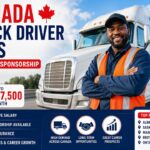 Canada Truck Driver Jobs with Visa Sponsorship 2026 – Earn Up to $7,500 Per Month