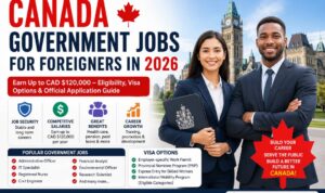 Canada Government Jobs for Foreigners in 2026: Earn Up to CAD $120,000