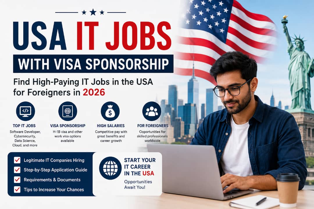 USA IT Jobs With Visa Sponsorship in 2026: High-Paying Careers and How to Apply