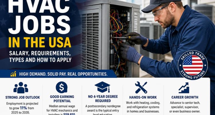 HVAC Jobs in the USA: Salary, Training, and How to Apply