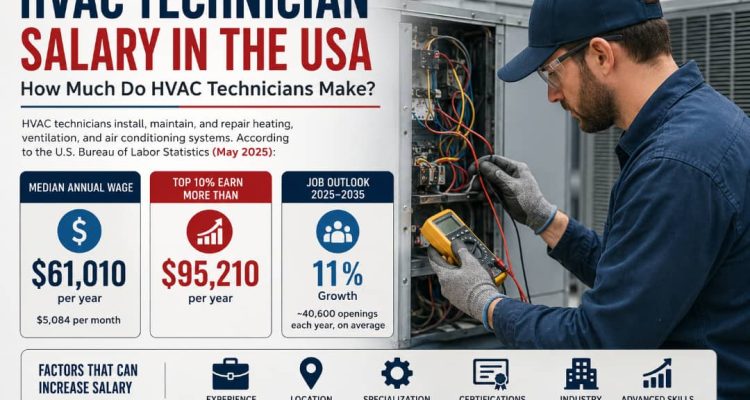 HVAC Technician Salary in the USA: 2026 Pay Guide