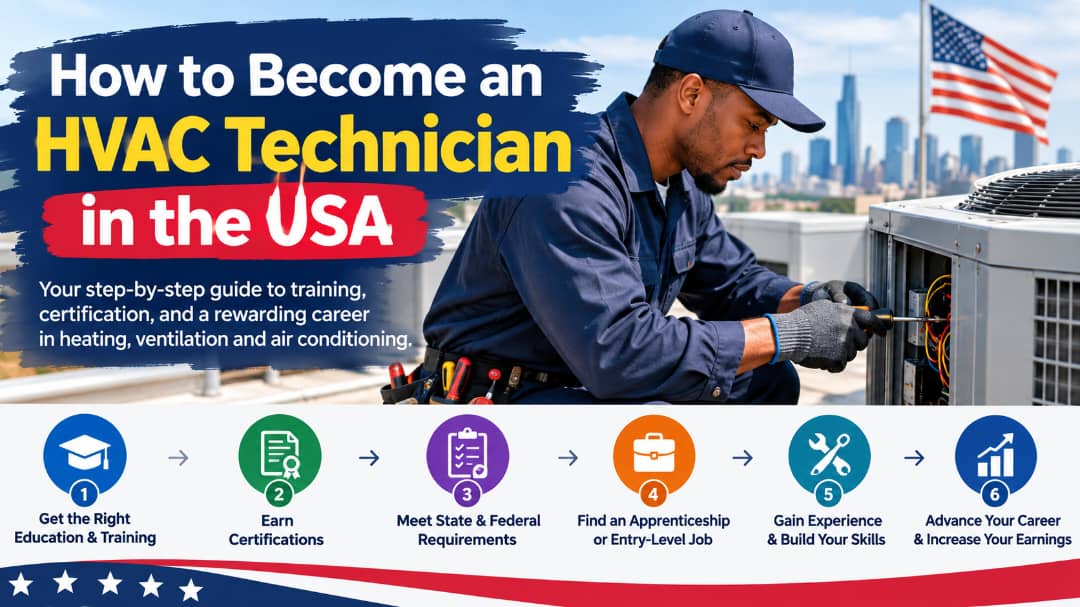 How to Become an HVAC Technician in the USA