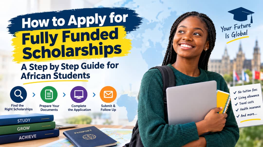 How to Apply for Fully Funded Scholarships: A Step-by-Step Guide for African Students