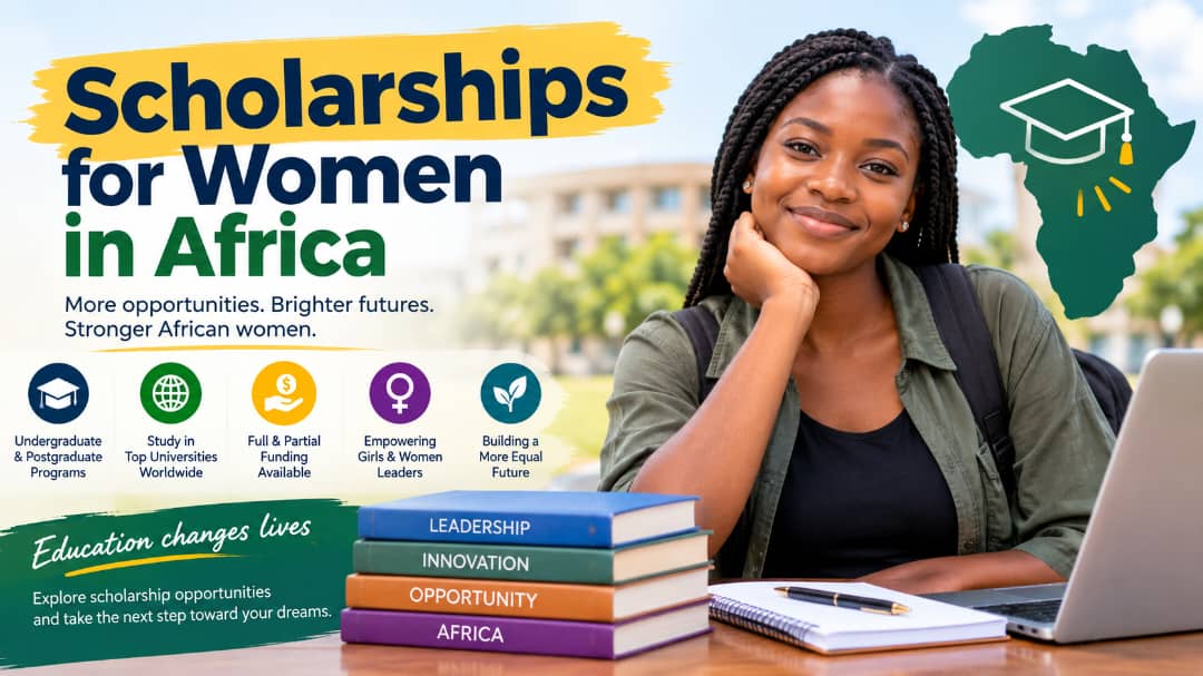 Scholarships for Women in Africa 2027: Types, Official Links, Documents, and How to Apply