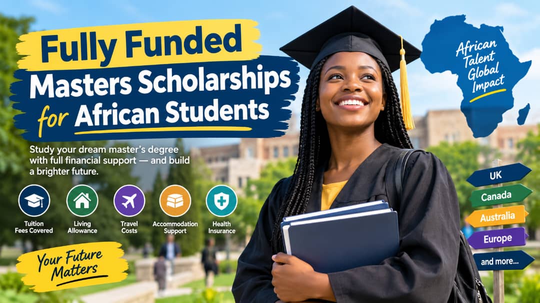 Fully Funded Master’s Scholarships for African Students 2027
