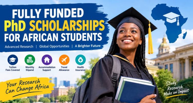 Fully Funded PhD Scholarships for African Students (2026–2027): The Ultimate Guide to Studying Abroad for Free
